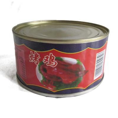 China High quality unique design canned rotisserie chicken meat hot sale delicious canned food for sale