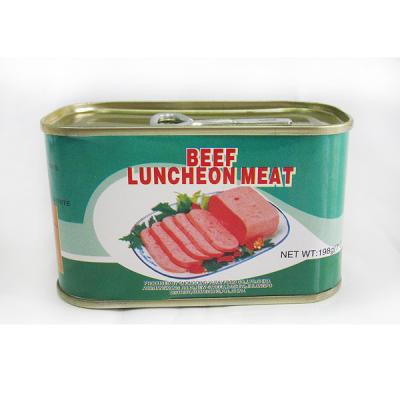 China Delicious food canned beef luncheon meat canned online sale new design for sale