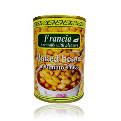 China Canned good taste canned beans baked in tomato sauce, canned vegetable for sale