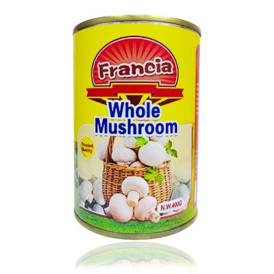 China Wholesale Canned Whole Button Canned Champignon Mushroom for sale