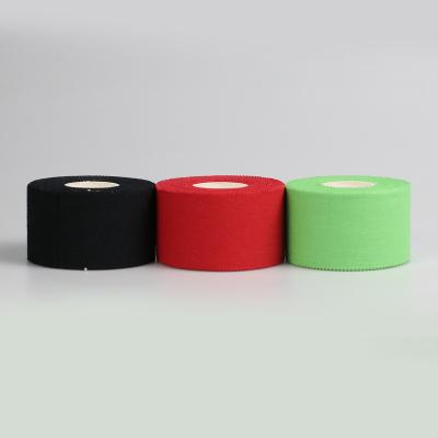 China Medical Breathable Aranea Colored Cotton Adhesive Sports Logo Custom Strapping Tape for sale