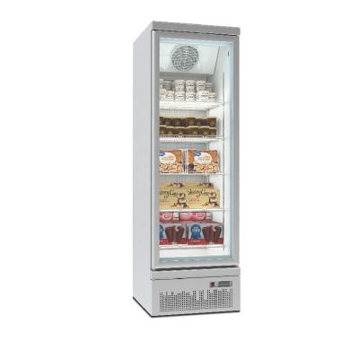 China Single Glass Refrigerator Cooler Showcase Upright Freezer Refrigerator Showcase Upright Refrigerator for sale