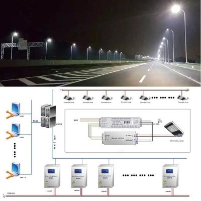 China Smart ROAD IoT Street Lighting Fixtures City Infrastructure Projects Bases on Auto Road Lighting and Vehicles Motion Sensor Network for sale