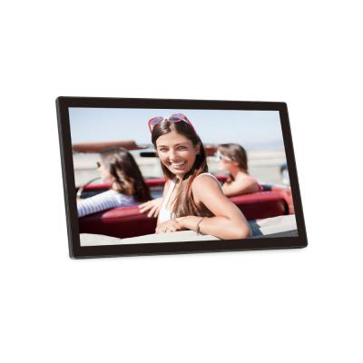 China Clock Digital Screen Frame 21.5 Inch Video Playback Digital Photo Frame for sale