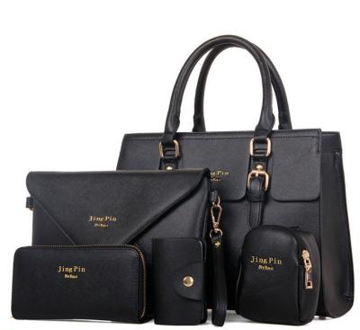 China Waterproof Handbags For Women Bag Set Women Set 4 Pieces Ladies Handbag Cheap Handbags Set Women Handbags Handbag for sale