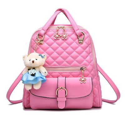 China Fashion 2022 New Ladies Personality Soft Embroidered Bear Shoulder Bag for sale