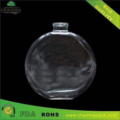 China 20ml Flat Round Perfume Bottles for sale