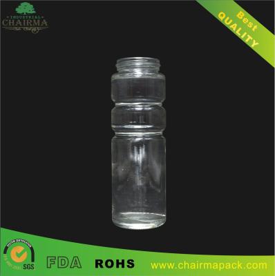 China 110ml Transparent Pepper Glass Bottle for sale