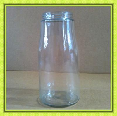 China 700ML Round Glass Jar in Storage Bottle for sale