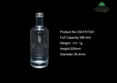 China 375ML Hight-grade  round glass bottle for sale