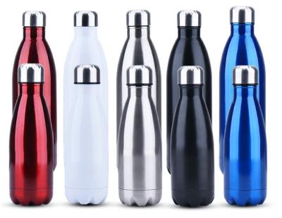 China 350ml 500ml 750ml 1000ml Business Cola Water Bottle Stainless Steel Thermos Shape Insulated Vacuum Flask for sale