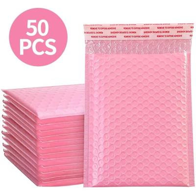 China Gift & Present 50Pcs Craft Announcement Padded Envelopes Movie Gift Mail Envelope Bag For Book Magazine Lined Announcement Self Seal for sale