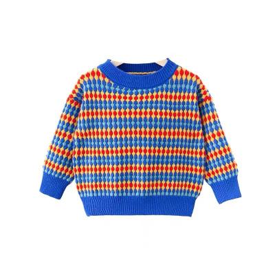 China New 100% cotton cardigan boys Autumn Korean Cotton Baby Fashion and handsome knitwear trend children's sweater clothing knit for sale