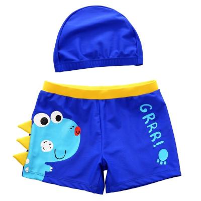 China 100% Polyester Children's Boys Swim Boys To Swim Short Wholesale Kids Swimwear Kids Abbreviation Summer 2 Pieces for sale