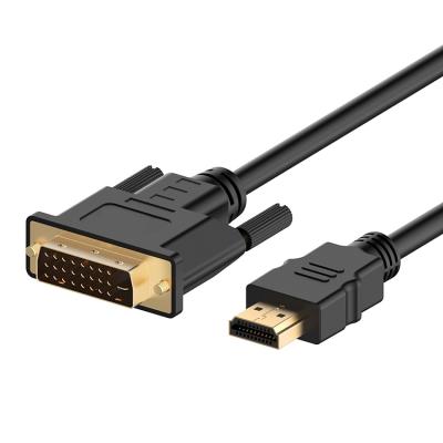 China COMPUTER HDMI to DVI High Speed ​​HDTV Bi-Directional 10FT HDMI Cable to DVI Cable (Black) for sale