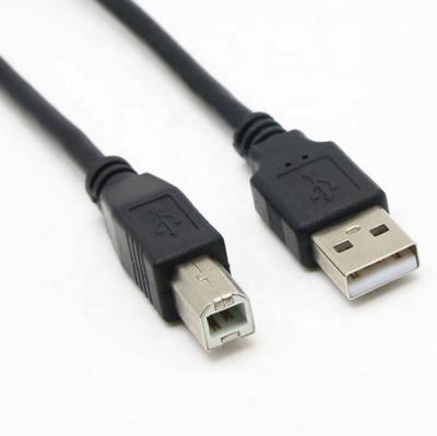 China BLACK 2H0 MORNING Cable Lead 1.8m USB Camera USB Data Sync Printer to BOM Cable for Computer/Printer for sale