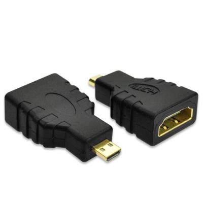 China Mobile Phone Micro HDMI To Line HDMI Adapter High Definition Video Adapter for sale