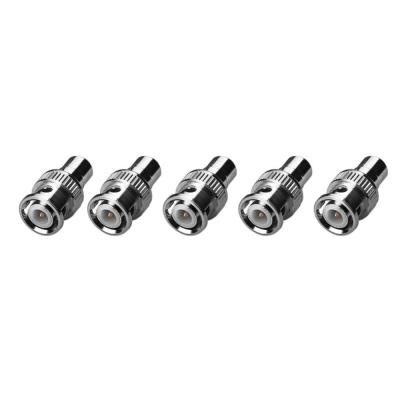 China audio & Video RCA Female To Male BNC Coaxial Cable Adapter Connector Pack Of 10 for sale