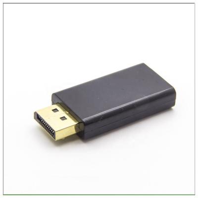 China 4K Ultra HD COMPUTER Gold DisplayPort Male Nickel Plated Standard DP to HDMI Converter Female Adapter Socket Video-Audio Connector for sale