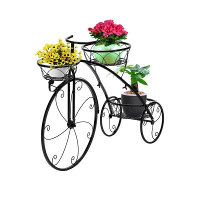 China Modern Tricycle Plant Stand, Flower Plant Stand, Flower Pot Cart Stand Patio Stand Plants Outdoor Deployment Flowers for sale