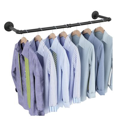 China 38.4 Inch End Metal Garment Height Clothes Rack Rack Hanger Women Clothing Display Rack Clothes Display Rack For Showroom Rack062601 for sale