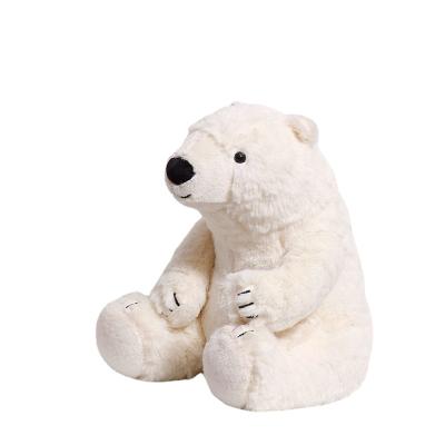 China Anti-Apnea Amazon Polar Bear Stuffed Toy Plush Toy Factory Hot Selling White Wholesale for sale