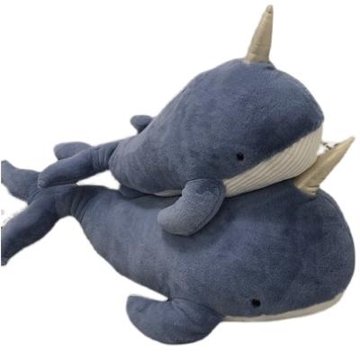 China High Quality Plush Toys Whale Anti-Apnea Ocean Doll Super Cute Customization for sale