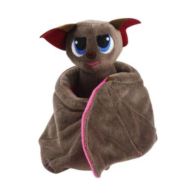 China Plush Valentines Gift Wholesale Soft Stuffed Plush Toy Monster Bat Wild Animal Soft Toy As Funny Scary Joke Holiday Decorations for sale