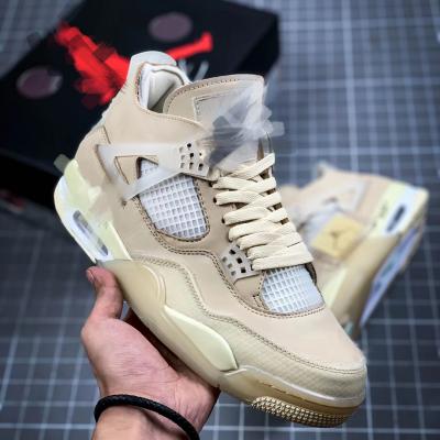 China Original fashion trend brand sneakers basketball sports shoes for men super hot AJ 4 fashion sneaker for sale