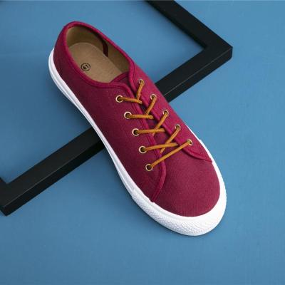 China Classic Fashion Trend Canvas Flat Lace Up Mens Sneaker Shoes for sale