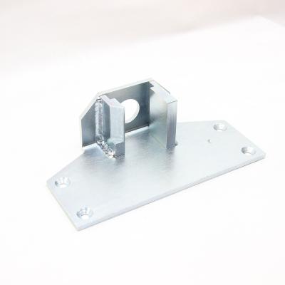 China Machine Parts Wall Mount Bracket Steel Floating Sheet Metal U Shaped Bracket for sale