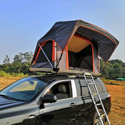 China High Density Foam Mattress Provide Comfortable Aluminum Foldable Outdoor Car Roof Comfortable Car Camping Travel Family Experience APZC004 Top Sleep Tent for sale