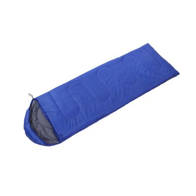 China Envelope Type APD002Wholesale New Outdoor Camping Envelope 180T Polyester Fabric Waterproof Custom Cotton Sleeping Bag With Zipper for sale