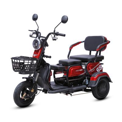 China Chinese Portable Exquisite Small Pedal Vehicle Durable Garment Electric Tricycle Car for sale