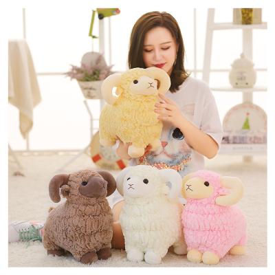 China Cute Plush Toy Stuffed Animals Sheep Soft Plush Cartoon Sheep Toys Factory Wholesale for sale