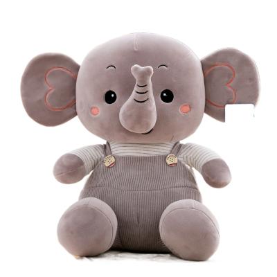 China New Design Plush Valentines Day Gift Plush Toys Long Sniff Elephant Stuff Elephant Toys for sale