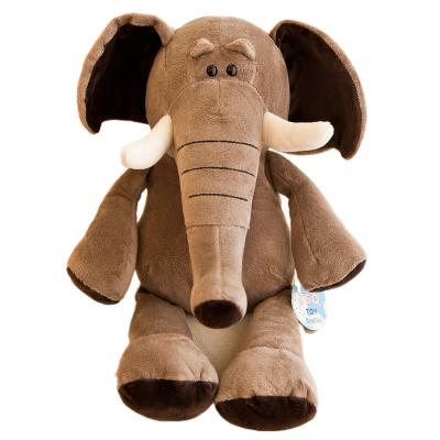 China Plush Toy Most Popular Kids Toy Collection Forest Animals Toy Jungle Animals Monkey Elephant Plush Leopard Lions Toy for sale