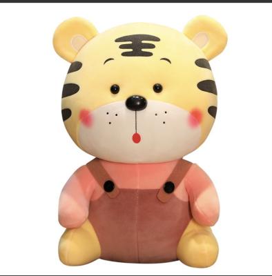 China New Arrival Plush Stuffed Toys Ties Tiger Children Gift Toy Tiger Plush Birthday Gift Dolls for sale