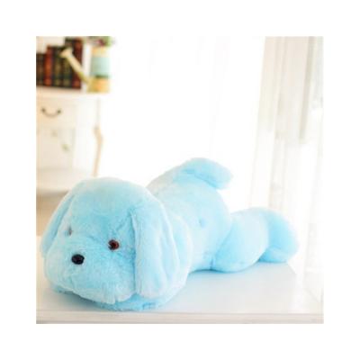 China Manufacturer Wholesale Plush Toy Puppy With Light Baby Stuffed Soft Pillow Dog Toy Children Birthday Present Puppy Dolls for sale