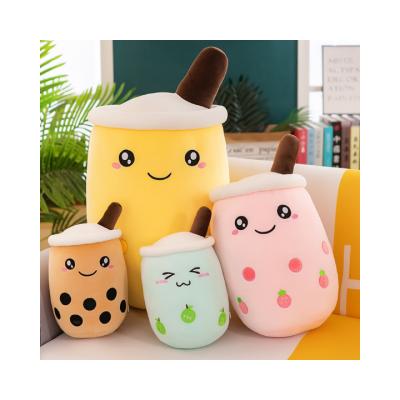 China Wholesale 25/35/50/70cm Soft Pillow Milk Tea Plushies Boba Toy For Girlfriend Small And Big Plushies Boba From Plush Manufacturer for sale