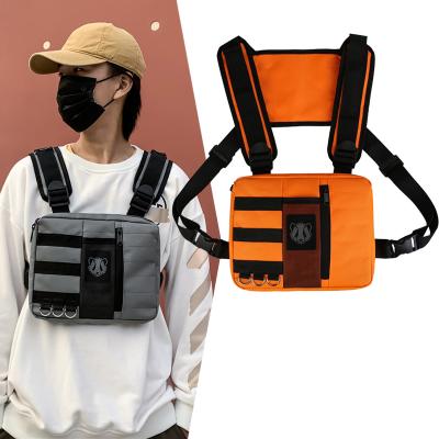 China Front Pouch Hiking Utility Men's Daily Life Outdoor Camping Trunk Bag Vest Bag Vest Cross - Body Chest Rig Bags for sale