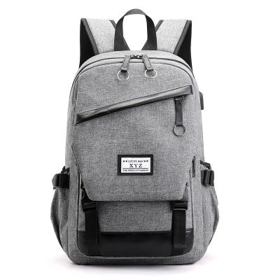 China High Quality Durable Custom Adult Smart Daily Life Oxford Business Travel Rucksack Laptop Backpack USB Charging for sale