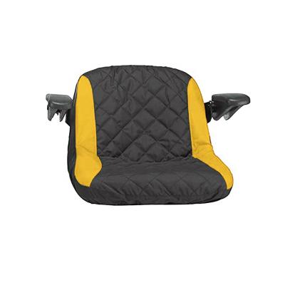 China Diamond Heavy Duty Lawn Mower Tractor Mount Seat Cover With Diamond Stitching for sale