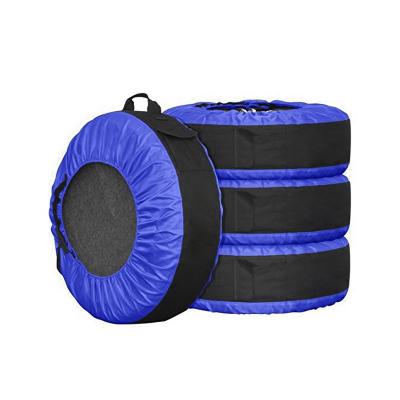 China Popular Spare Wheel Tire Dustproof Cover For Tire With Grips for sale