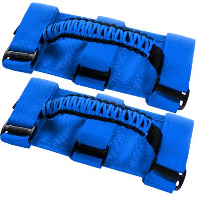 China Universal Oxford And Paracord Headrest Style Blue Paracord Handle Grip for sale