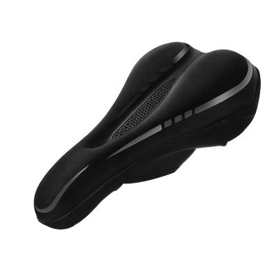 China Comfortable Comfort Gel Bicycle Seat Cover Breathable Anti-Slip Cushion for sale