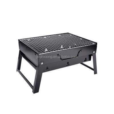 China Small Folding Folding BBQ Grill Mini Camping Charcoal Bbq Portable Outdoor Grill For Cooking Picnic for sale