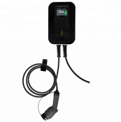 China AC Home Charging European Standard 11kw Evse Wall Mounted EV Charger Charging Station for sale