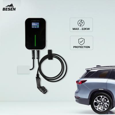 China AC Besen CE Certificate Level 2 Charger App/Home Charging Charging Stations Ocpp/Wifi/RFID Control For Electric Cars for sale