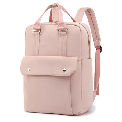 China With USB computer backpack Oxford cloth school bag travel fashionable men and women simple and soft waterproof backpack for sale